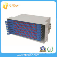 Caja de la terminación del núcleo ODF 96 / caja de la unidad de cableado del empalme de la fibra del ODF